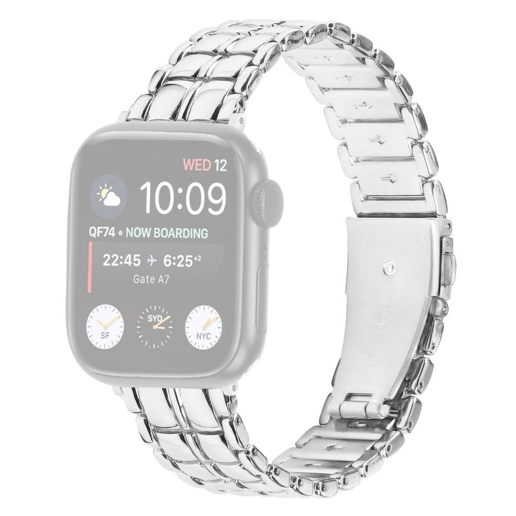 Vildt Skøn Metal Universal Rem passer til Apple Smartwatch - Sølv#serie_4