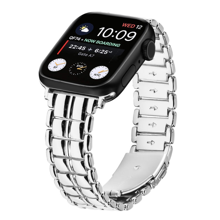 Vildt Skøn Metal Universal Rem passer til Apple Smartwatch - Sølv#serie_4
