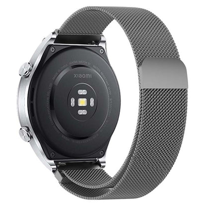 KALEBOL KLB-ML-001 Samsung Galaxy Watch6 / Garmin Venu Sq / Huawei Watch GT 4 41mm Metal Watch Strap 20mm Milanese Magnetic Watch Band - Space Grey#serie_3