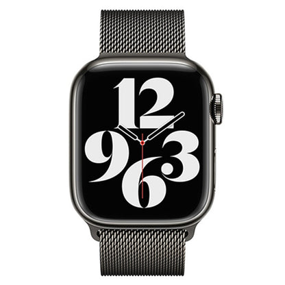 Vildt Rart Metal Universal Rem passer til Apple Smartwatch - Sort#serie_2