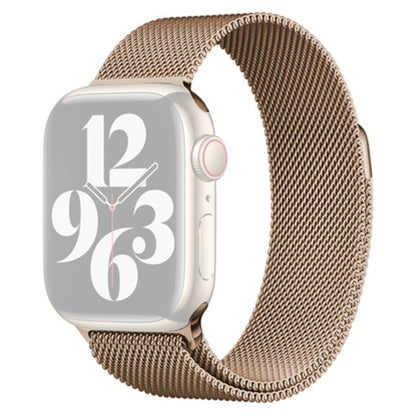 Vildt Rart Metal Universal Rem passer til Apple Smartwatch - Guld#serie_5
