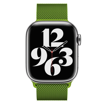 Vildt Rart Metal Universal Rem passer til Apple Smartwatch - Grøn#serie_8