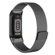 KALEBOL Series Fitbit Charge 6 / 5 Watch Strap Stainless Steel Milanese Wristband