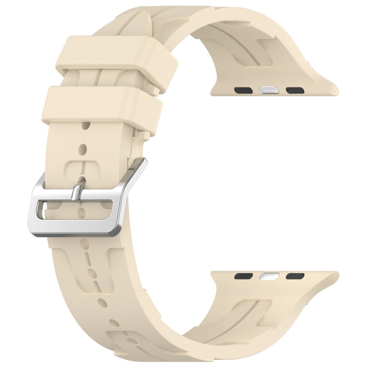 Sejt Silikone Universal Rem passer til Apple Smartwatch - Brun#serie_5