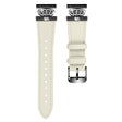 Garmin Forerunner 645 / 645 Music Cowhide Strap with Rhinestone Decor Wrist Band - Apricot