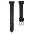 TicWatch 2 / E / C2 (Black / Silver Dial) Genuine Cow Leather Rhombus Imprinted Watchband