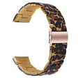 AGPTEK LW31 Replacement Band Waterproof Resin Sports Watch Strap - Leopard Printed