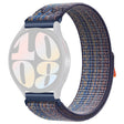 KALEBOL KLB-NLHH-002 Samsung Galaxy Watch3 45mm / Huawei Watch GT4 46mm Nylon Band 22mm Watch Strap - Dark Green+Orange