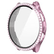 Remarkably Nice Samsung Galaxy Watch 7 40mm Cover with Screen Protector in Rhinestone and Silicone