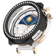 Mega Stylish Huawei Watch GT 5 Pro 42mm Rhinestone and Silicone Cover