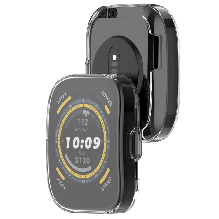 Huami Amazfit Bip 5 (A2215) Soft Flexible Watch Case All-Around Electroplating Cover - Transparent#serie_1
