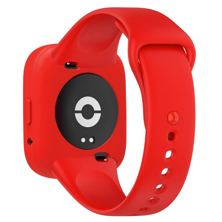 Watch Case Xiaomi Redmi Watch 3 Lite / Watch 3 Active Soft Silicone Protective Frame - Red#serie_5