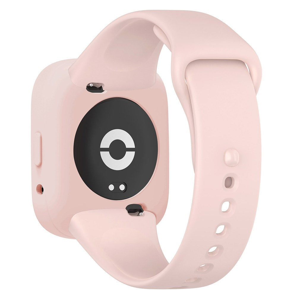 Watch Case Xiaomi Redmi Watch 3 Lite / Watch 3 Active Soft Silicone Protective Frame - Pink#serie_8