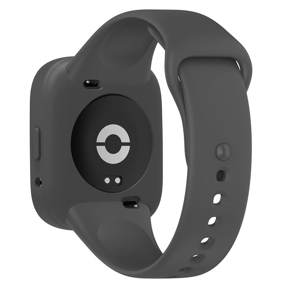 Watch Case Xiaomi Redmi Watch 3 Lite / Watch 3 Active Soft Silicone Protective Frame - Dark Grey#serie_9