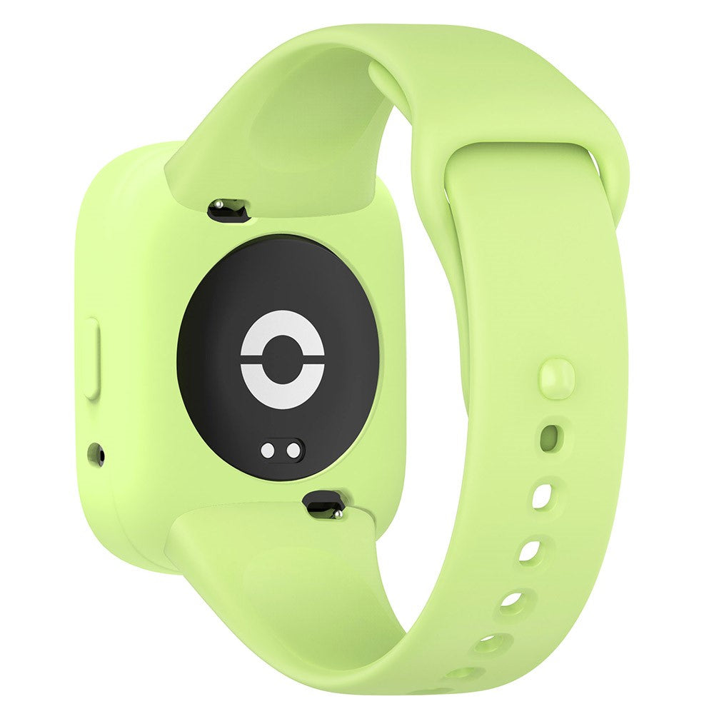 Watch Case Xiaomi Redmi Watch 3 Lite / Watch 3 Active Soft Silicone Protective Frame - Light Green#serie_12