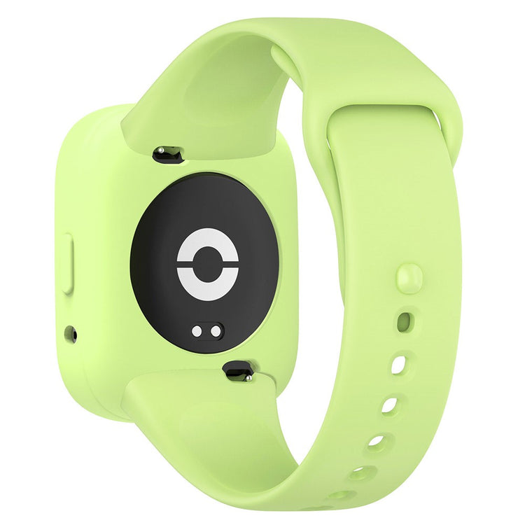 Watch Case Xiaomi Redmi Watch 3 Lite / Watch 3 Active Soft Silicone Protective Frame - Light Green#serie_12