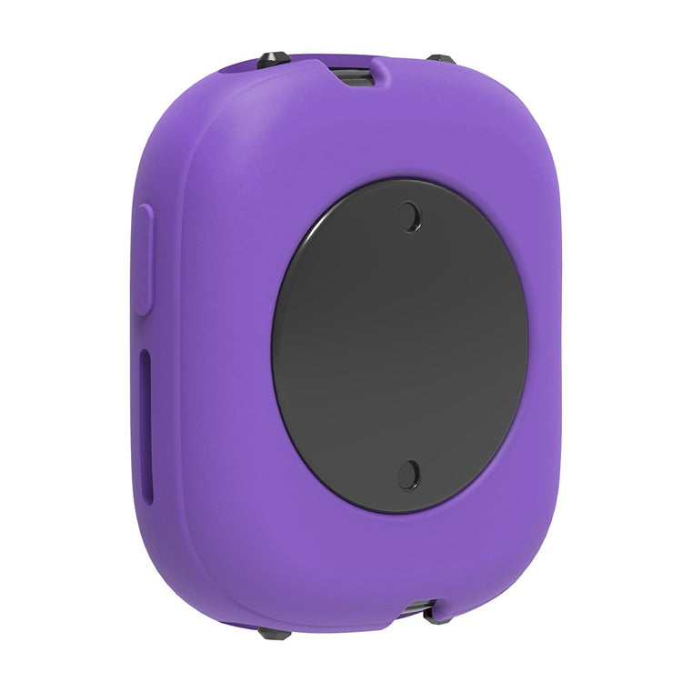 Honor Watch 4 Silicone Case Protective Bumper Frame Watch Cover - Purple#serie_6
