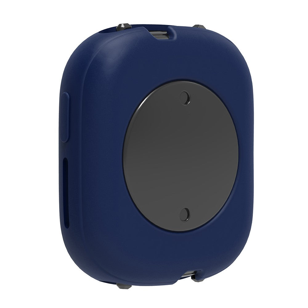 Honor Watch 4 Silicone Case Protective Bumper Frame Watch Cover - Navy Blue#serie_7