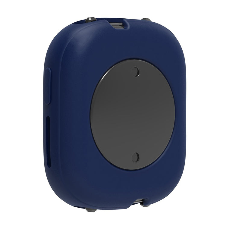 Honor Watch 4 Silicone Case Protective Bumper Frame Watch Cover - Navy Blue#serie_7