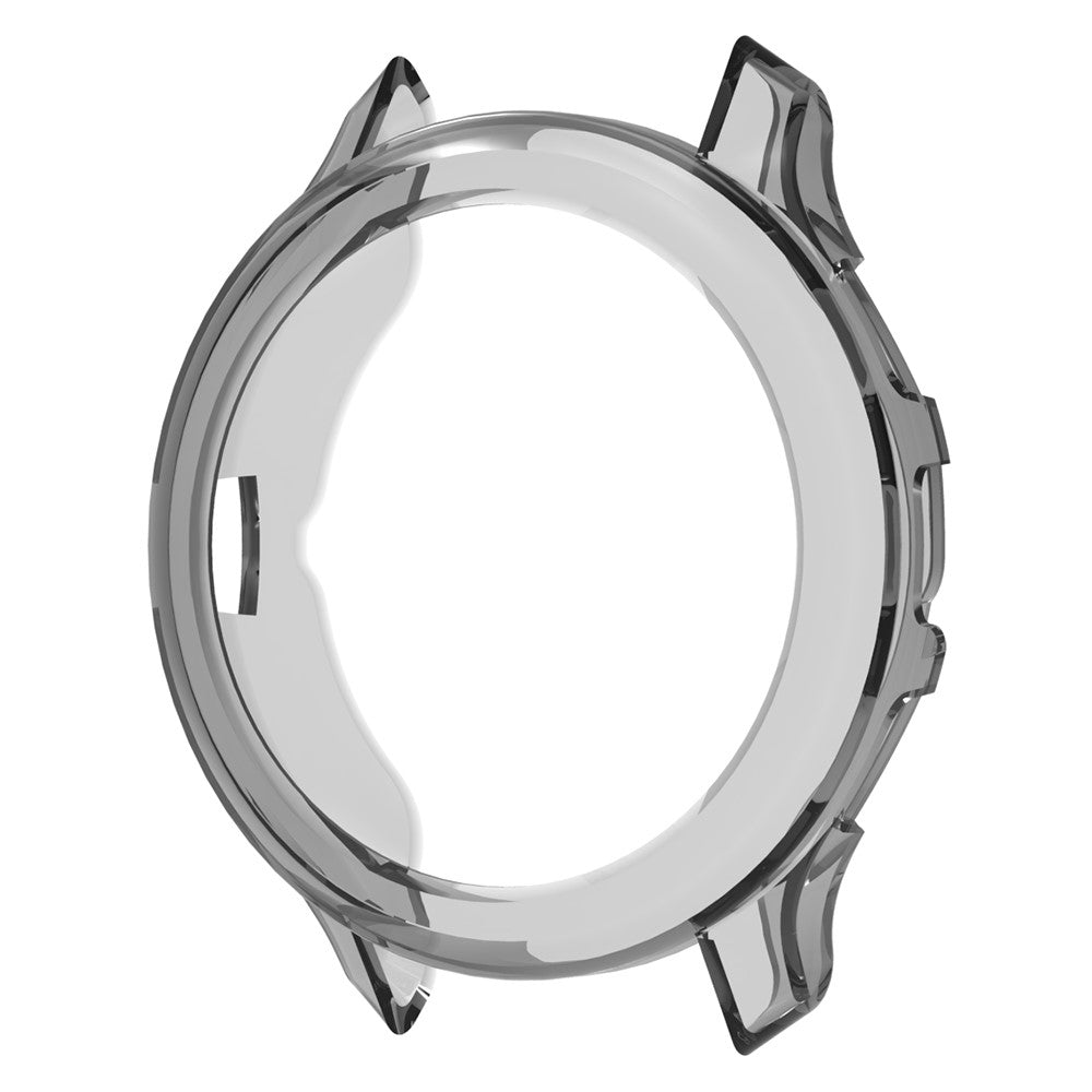 Gennemsigtig Silikone Bumper passer til Garmin Venu 3 - Sort#serie_1