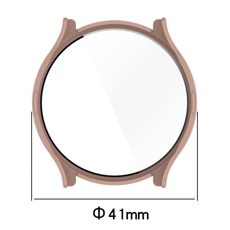 Alle Tiders Cover med Skærmbeskytter i Glas passer til Garmin Venu 3S - Pink#serie_2