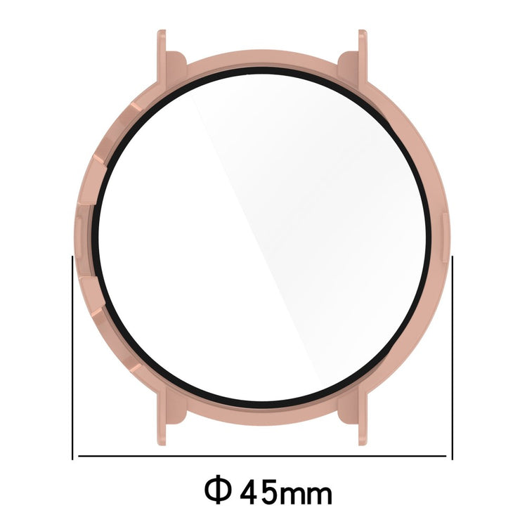Huawei Watch GT 4 41mm Hard Bump Resistant Case with Tempered Glass Film Full Coverage Watch Cover - Black#serie_2