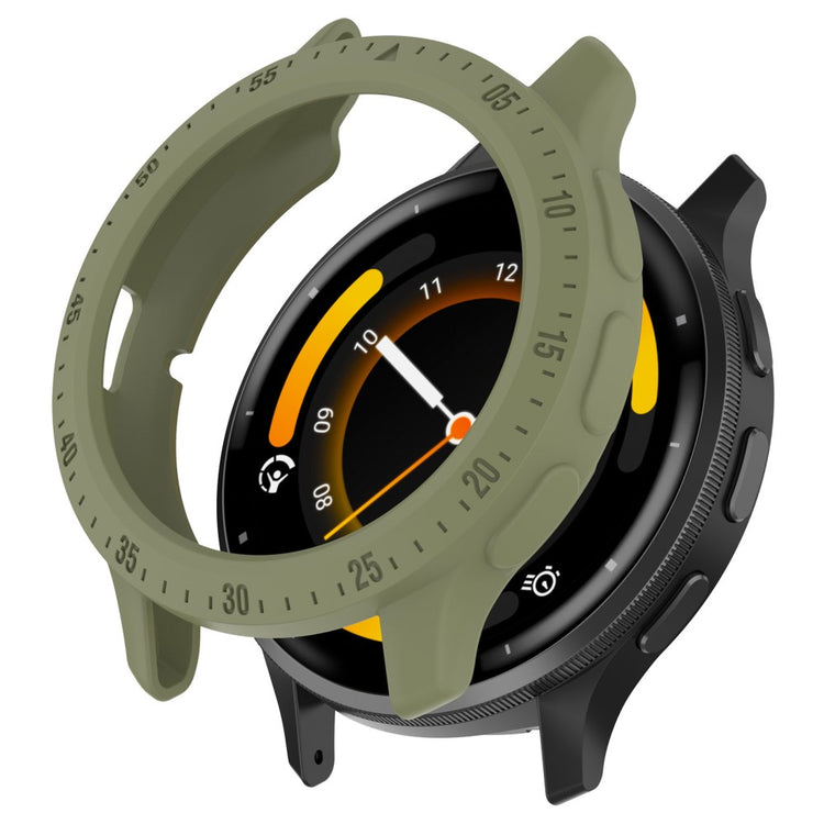 Fleksibel Silikone Bumper passer til Garmin Venu 3 - Grøn#serie_2