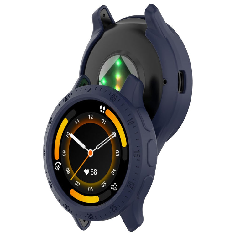 Fleksibel Silikone Bumper passer til Garmin Venu 3 - Blå#serie_5