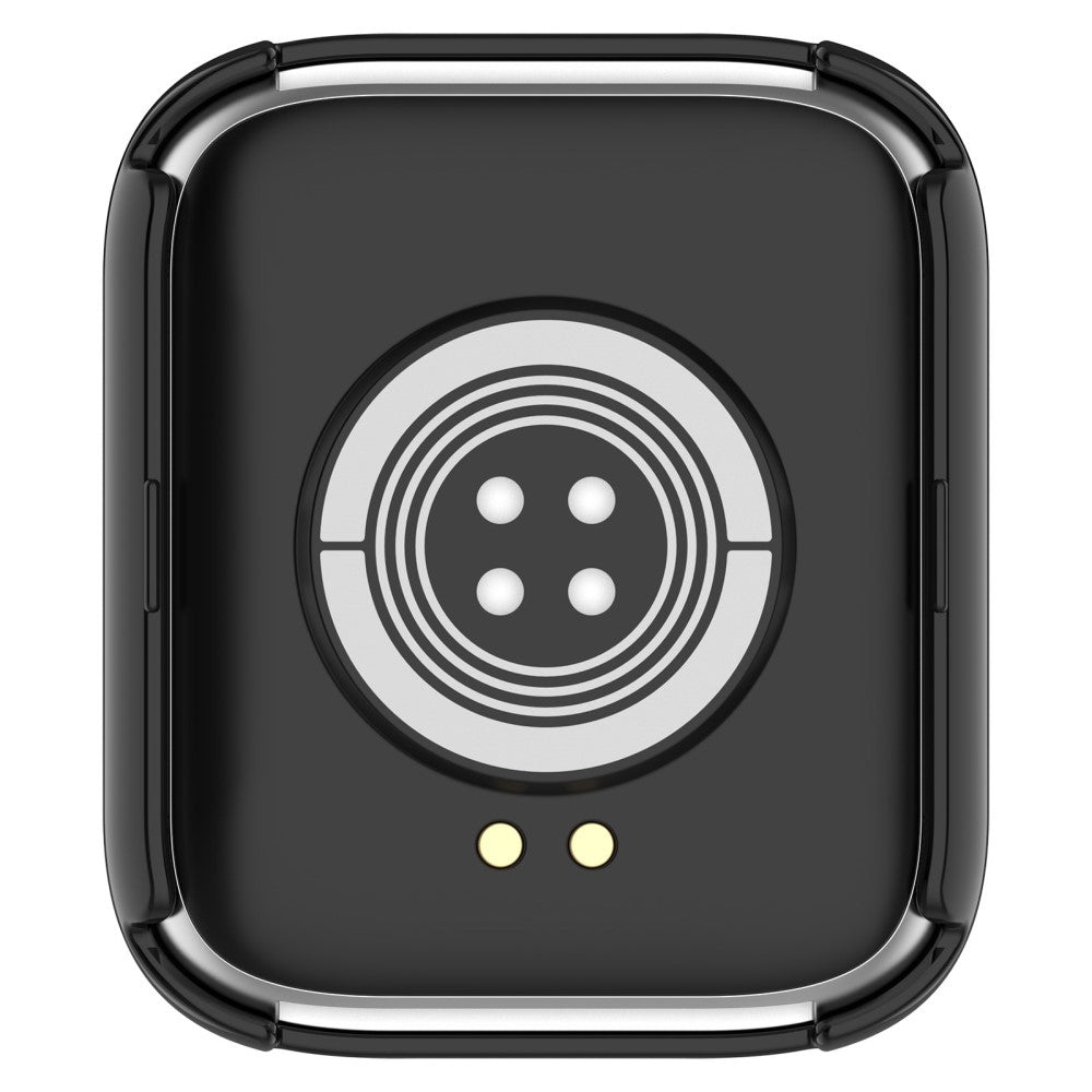 Super Fint Cover med Skærmbeskytter i Silikone og Glas passer til iTouch Air 3 - Sort#serie_2