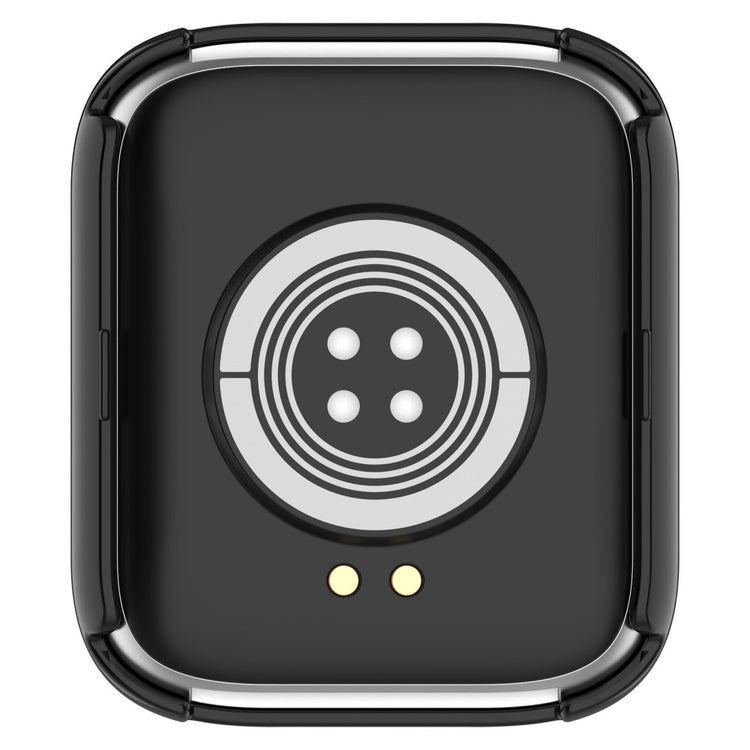 Super Fint Cover med Skærmbeskytter i Silikone og Glas passer til iTouch Air 3 - Sort#serie_2
