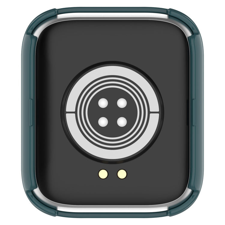 Super Fint Cover med Skærmbeskytter i Silikone og Glas passer til iTouch Air 3 - Grøn#serie_4
