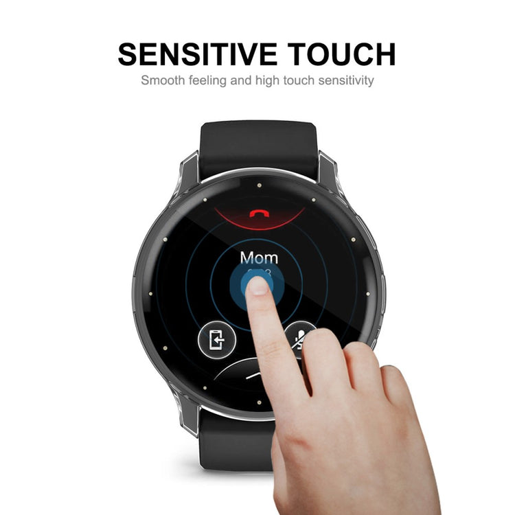 Alle Tiders Silikone Cover passer til Garmin Venu 3S - Gennemsigtig#serie_6