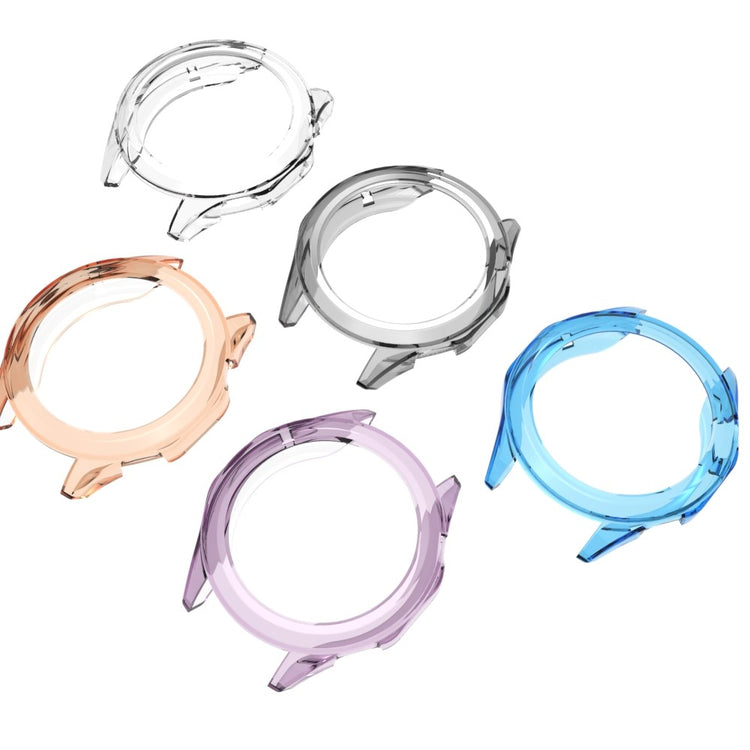 Huawei Watch GT 4 46mm Protective Frame Flexible Hollow Out Anti-drop Watch Case - Transparent#serie_4