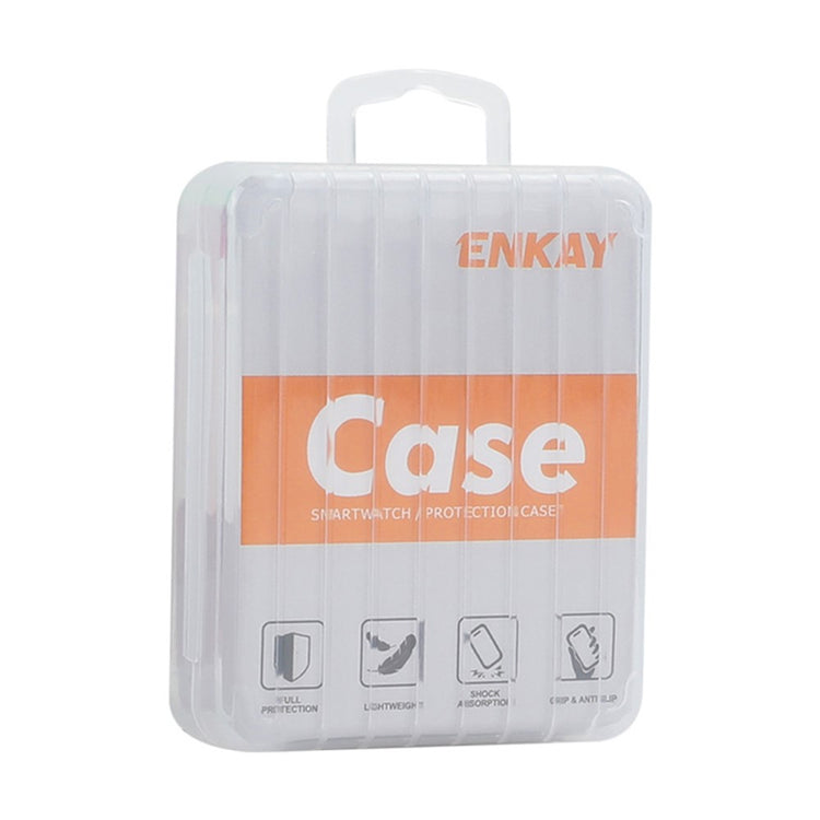 ENKAY Hat Prince GarminActive 5 Watch Case Frame Watch Cover with 9H Tempered Glass Film - Transparent#serie_5