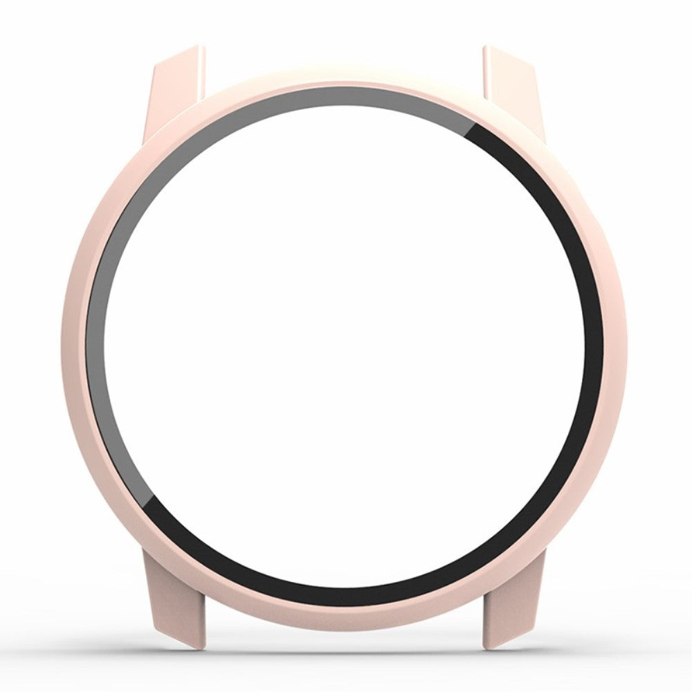 Coros Pace 3 Hard Frame Watch Case Cover with Tempered Glass Screen Film - Pink#serie_2