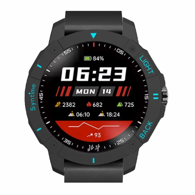 Syntime 2 / 2 Pro Hard Watch Case Hollowed-out scratch-resistant Frame Cover - Black+Blue#serie_4