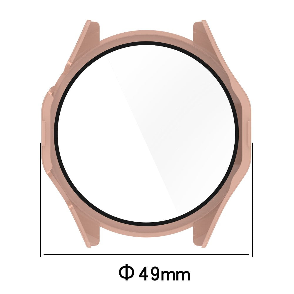 Honor Watch 4 Pro Watch Case Full Coverage Protective Cover with Tempered Glass Screen Film - Green#serie_4