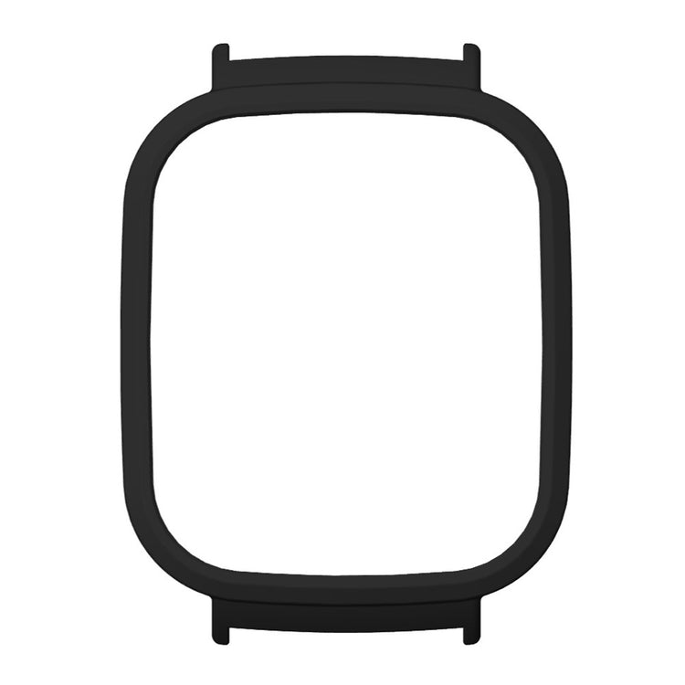 Xiaomi Redmi Watch 3 Hard Bumper Frame Case Protective Cover with 20mm Adapter Connector - Black#serie_1