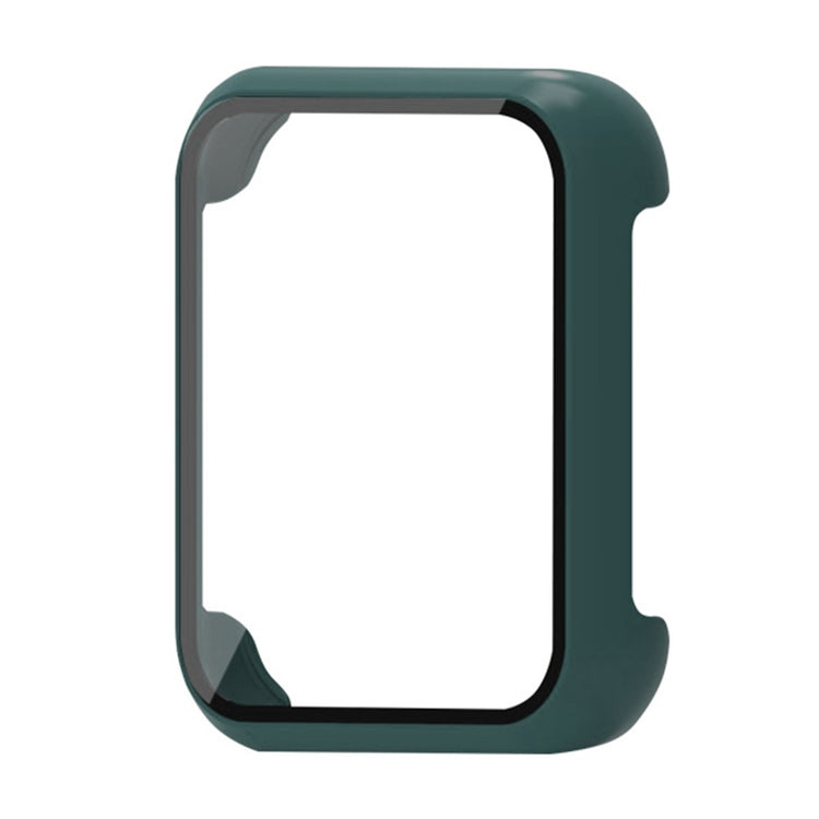 Oppo Watch 3 Watch Case Electroplated Hard Cover with Tempered Glass Screen Film - Midnight Green#serie_2