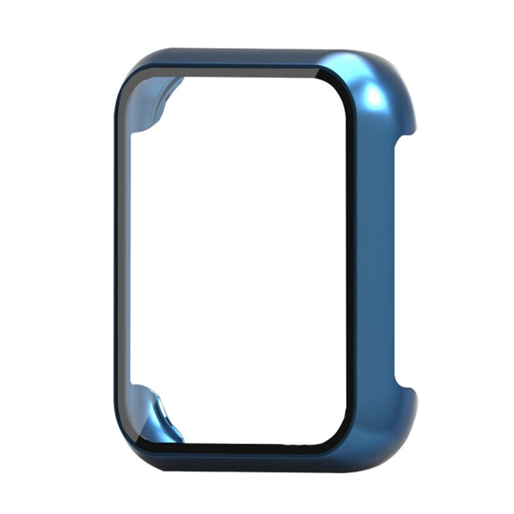 Oppo Watch 3 Watch Case Electroplated Hard Cover with Tempered Glass Screen Film - Glacier Blue#serie_4