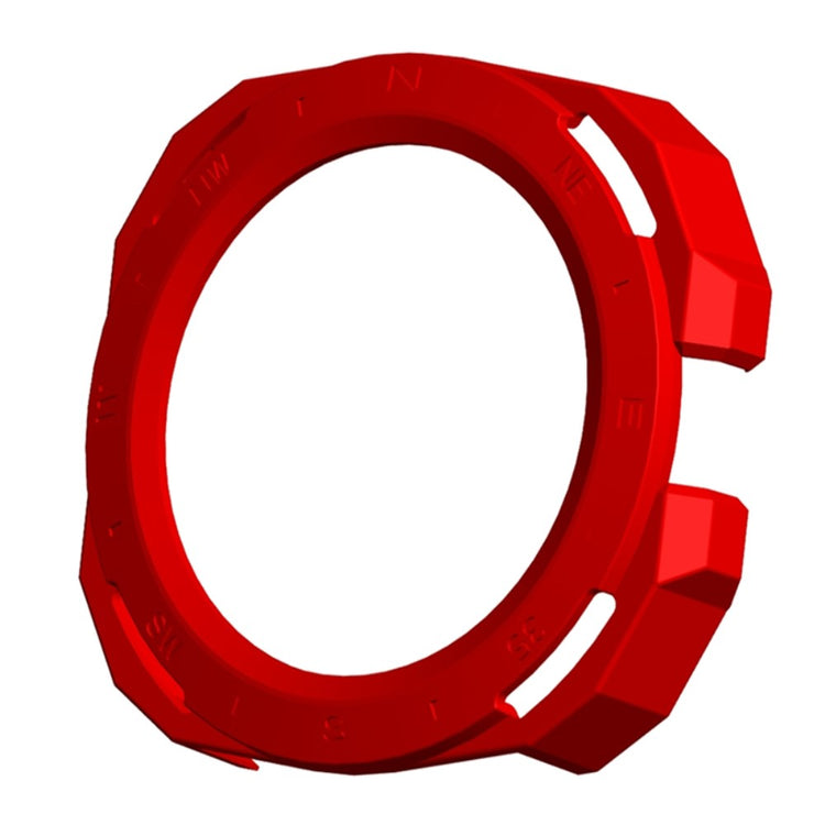 Huawei Watch GT Cyber Hard Watch Frame Hollow Protective Case Cover - Red#serie_7