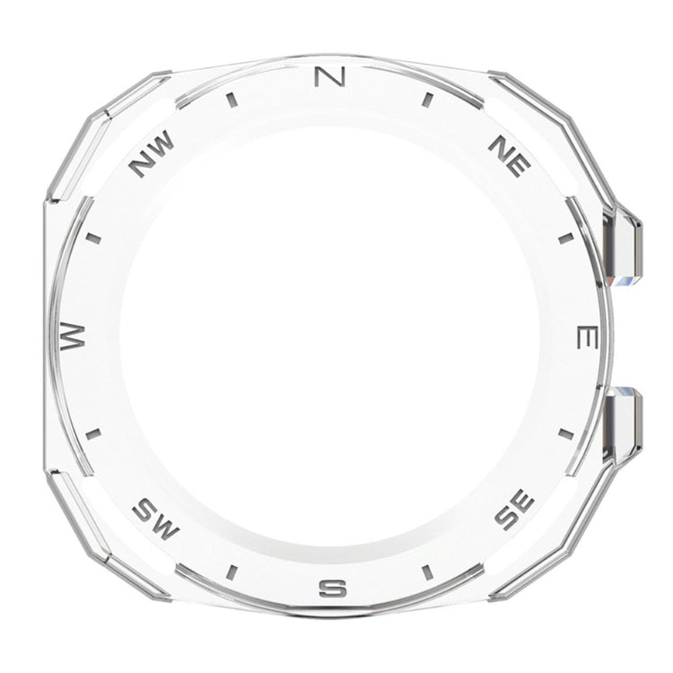 Huawei Watch GT Cyber Hard Watch Frame Hollow Protective Case Cover - Transparent#serie_8