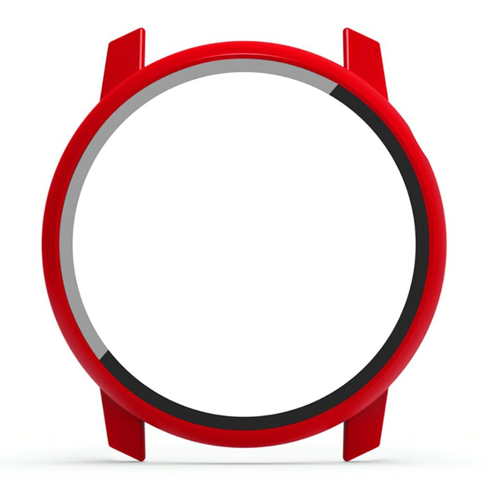 Coros Pace 3 Watch Case All-Round Cover with Tempered Glass Screen Protector - Red#serie_3