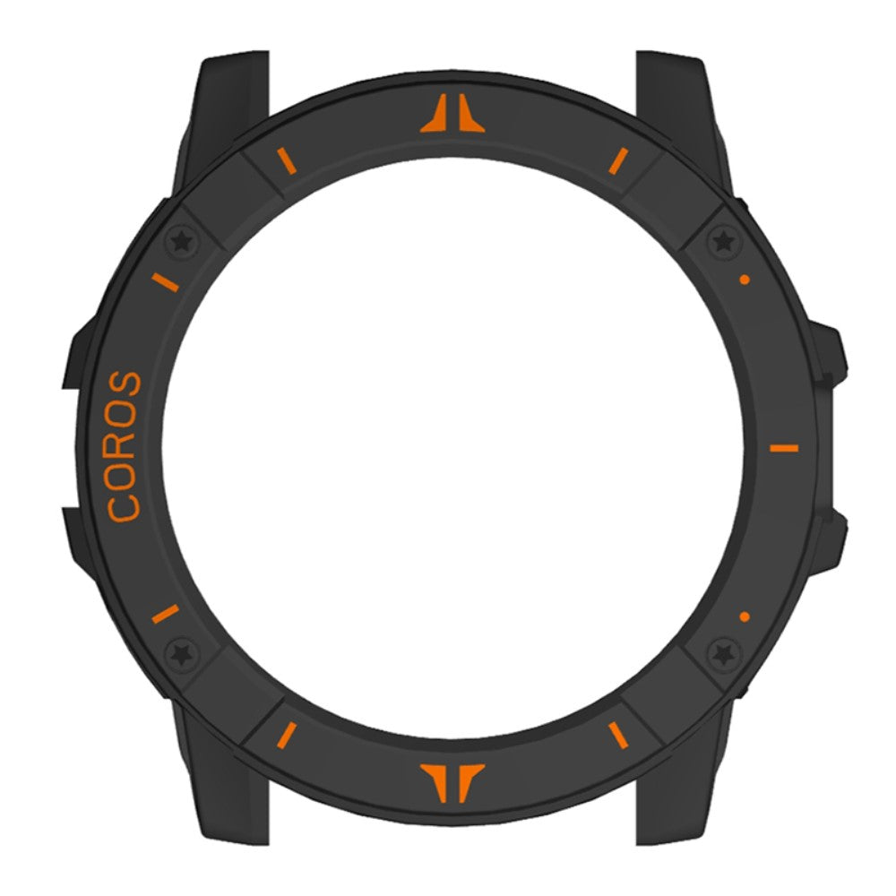 Hårdt Silikone Bumper passer til Coros Vertix 2 - Orange#serie_3