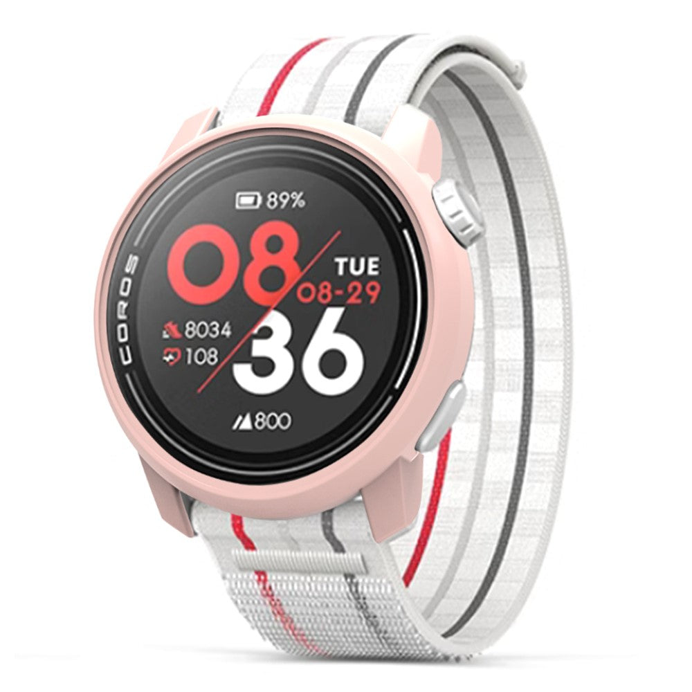 Hårdt Silikone Bumper passer til Coros Pace 3 - Pink#serie_3