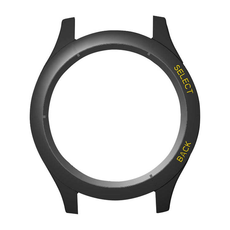 Huami Amazfit Cheetah Pro Frame Cover Watch Protector - Black+Yellow#serie_4