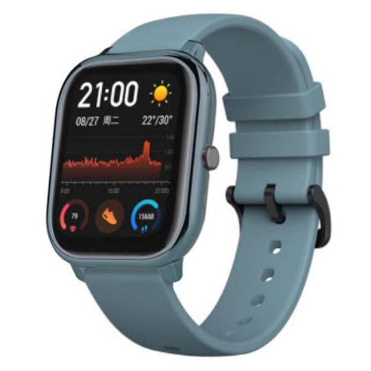 Hårdt Silikone Bumper passer til Amazfit GTS 1 - Blå#serie_1
