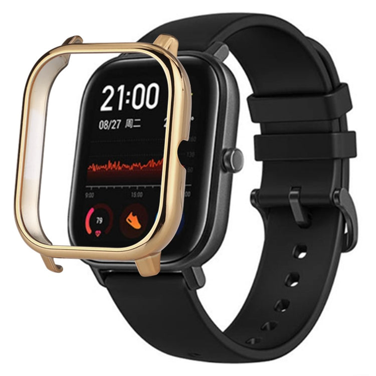 Hårdt Silikone Bumper passer til Amazfit GTS 1 - Guld#serie_2