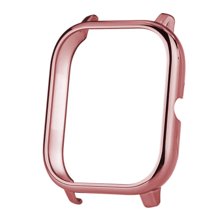 Hårdt Silikone Bumper passer til Amazfit GTS 1 - Pink#serie_3