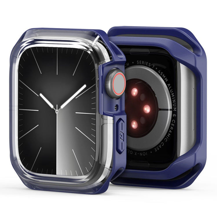 Godt Silikone Cover passer til Apple Smartwatch - Blå#serie_3